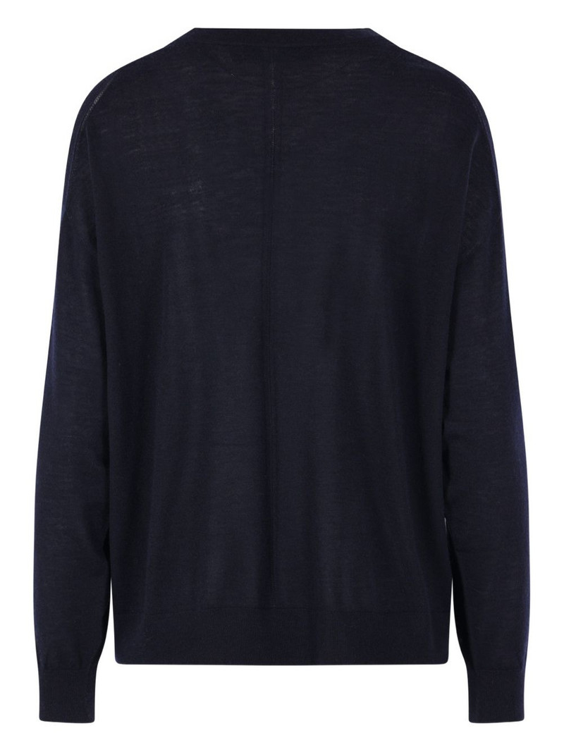 arch4 V-neck ribbed sweater outlook