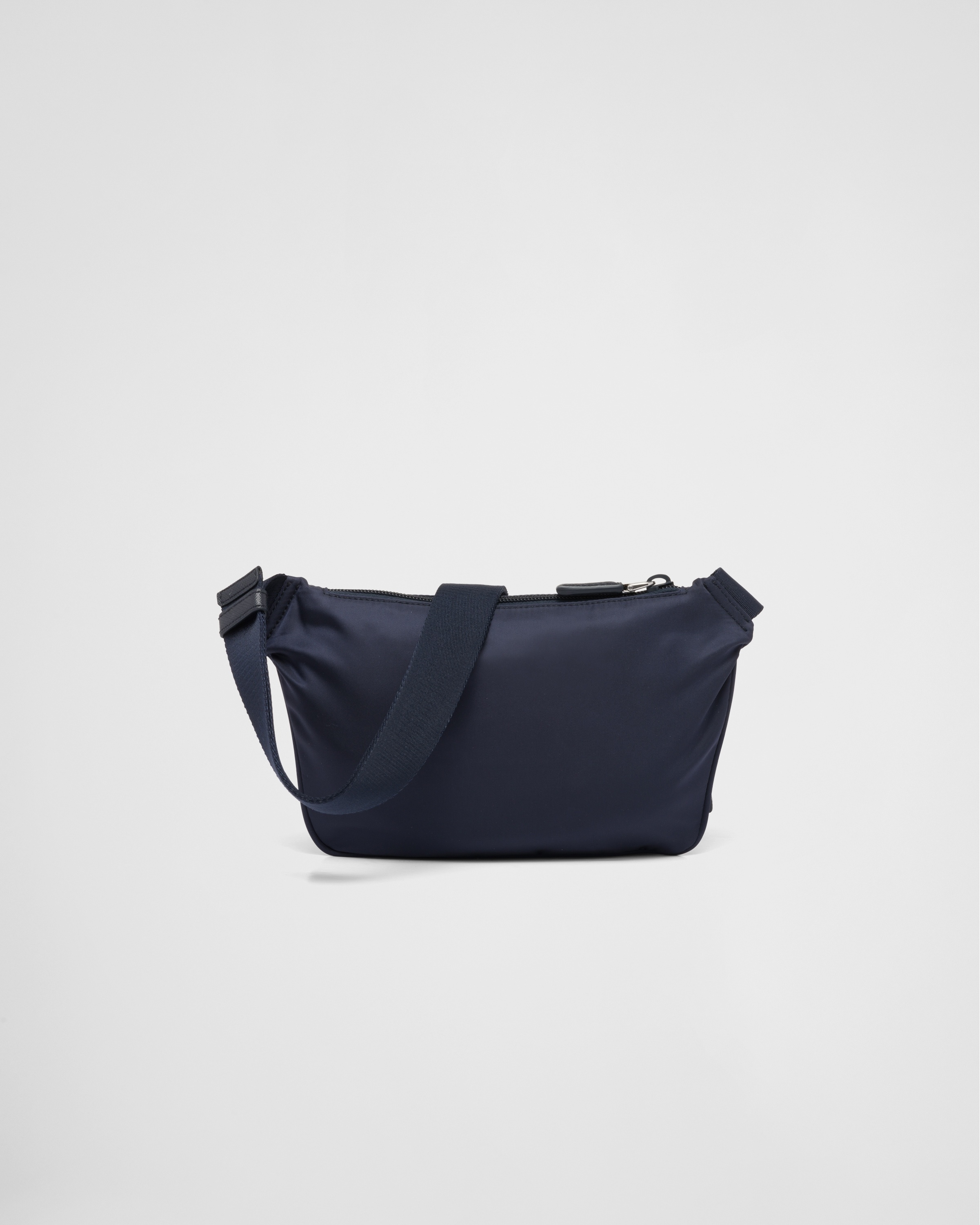 Re-Nylon and Saffiano leather shoulder bag - 4