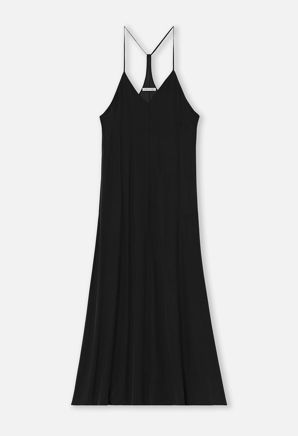 SILK RACERBACK MIDI DRESS - 1