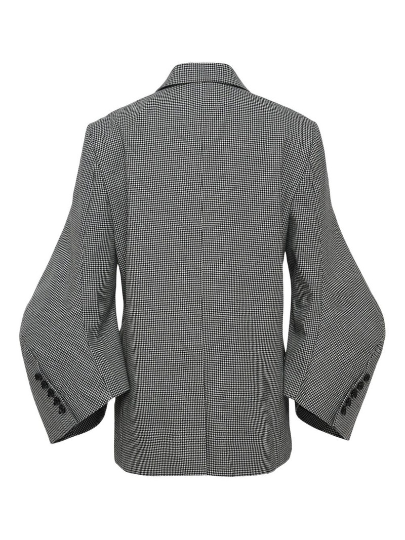 Comme Des Garçons houndstooth check pattern jacket outlook