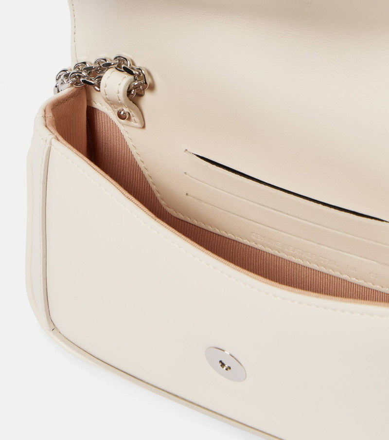 Jeu De Fille shearling-trimmed shoulder bag 3