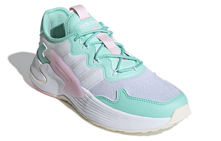 (WMNS) adidas Neo Sepatu Roamer 'White Green Pink' FY6704 - 3
