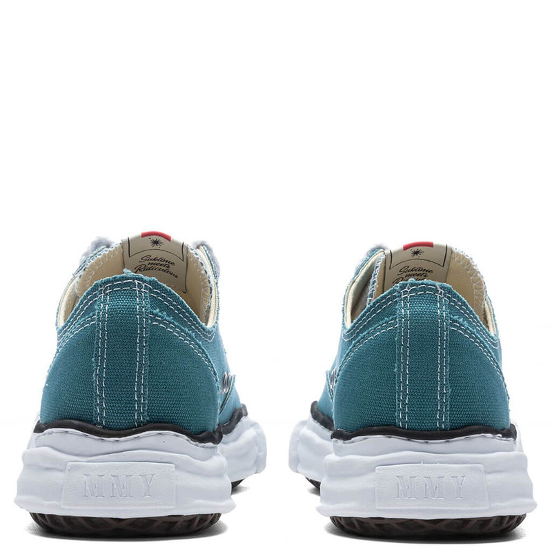 Maison MIHARAYASUHIRO HANK LOW VINTAGE SOLE CANVAS SNEAKER - BLUE outlook