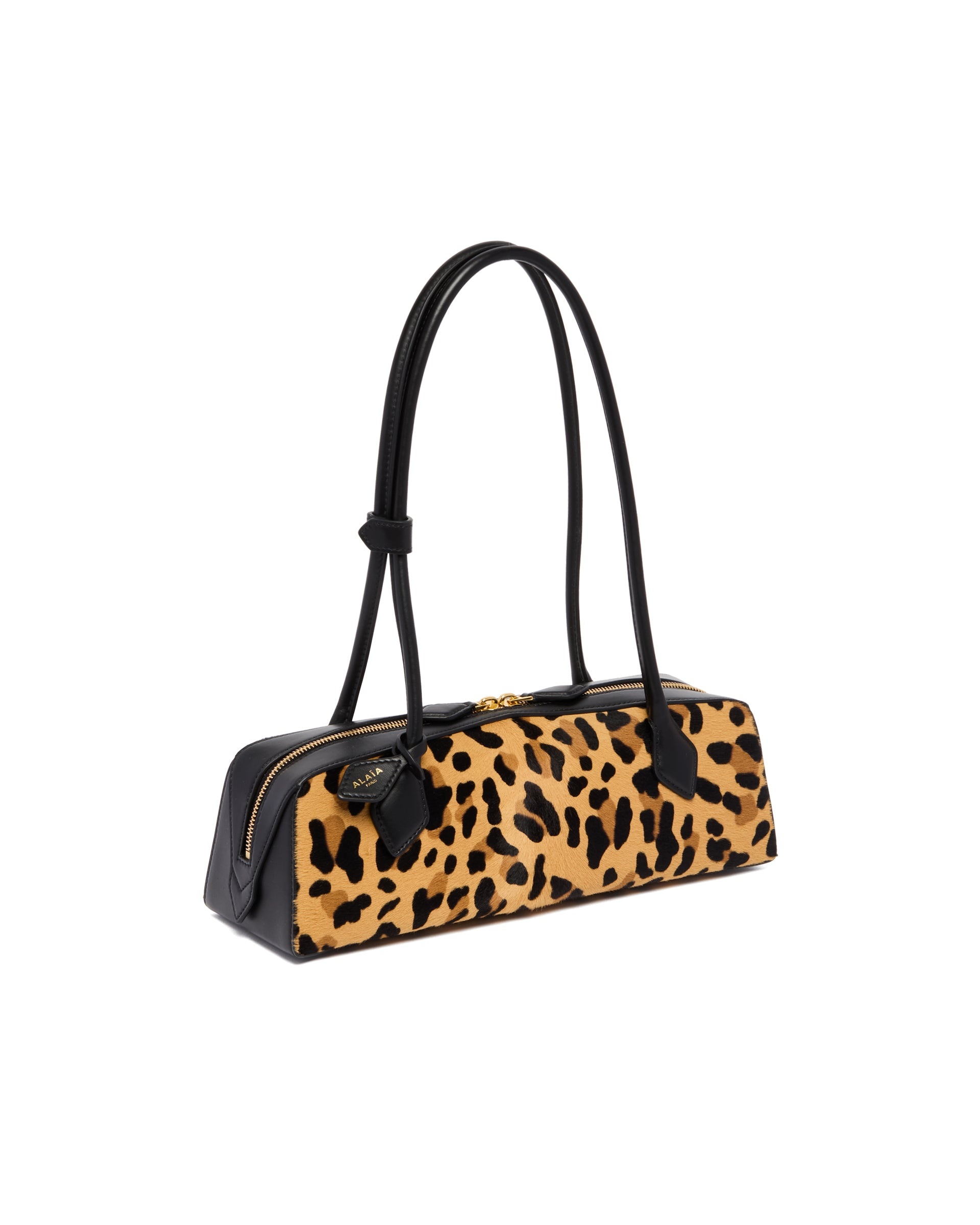 Animalier Leather Medium Le Teckel Bag - 6