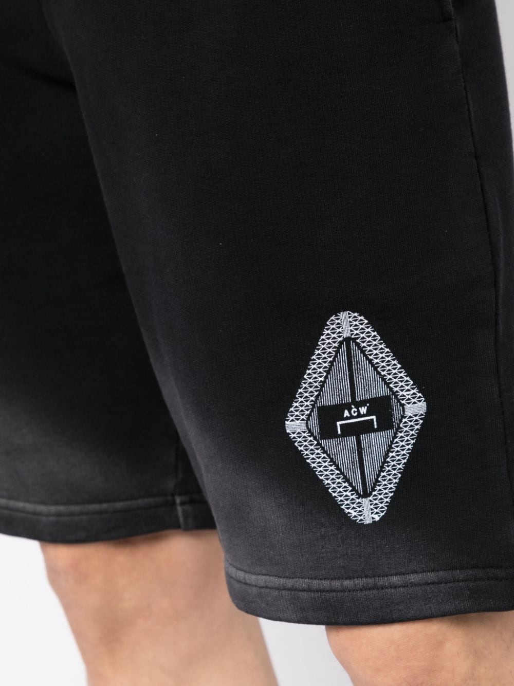 elasticated-waist track shorts - 5