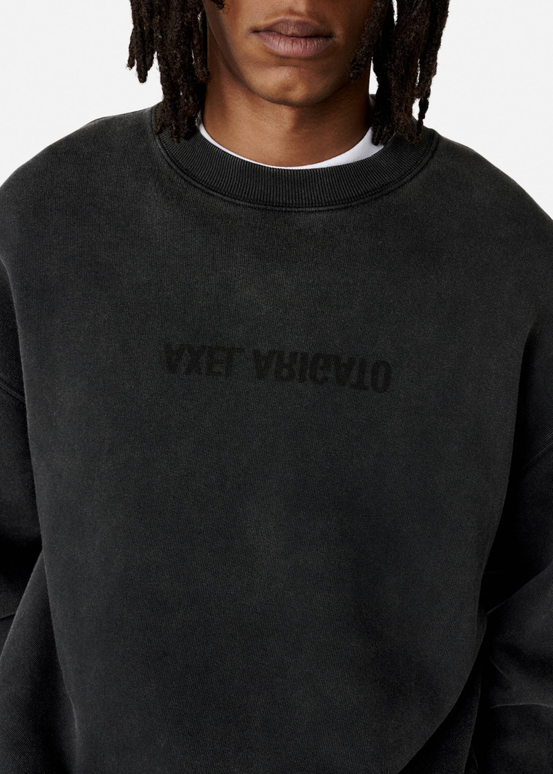 Distort Washed Sweatshirt 5