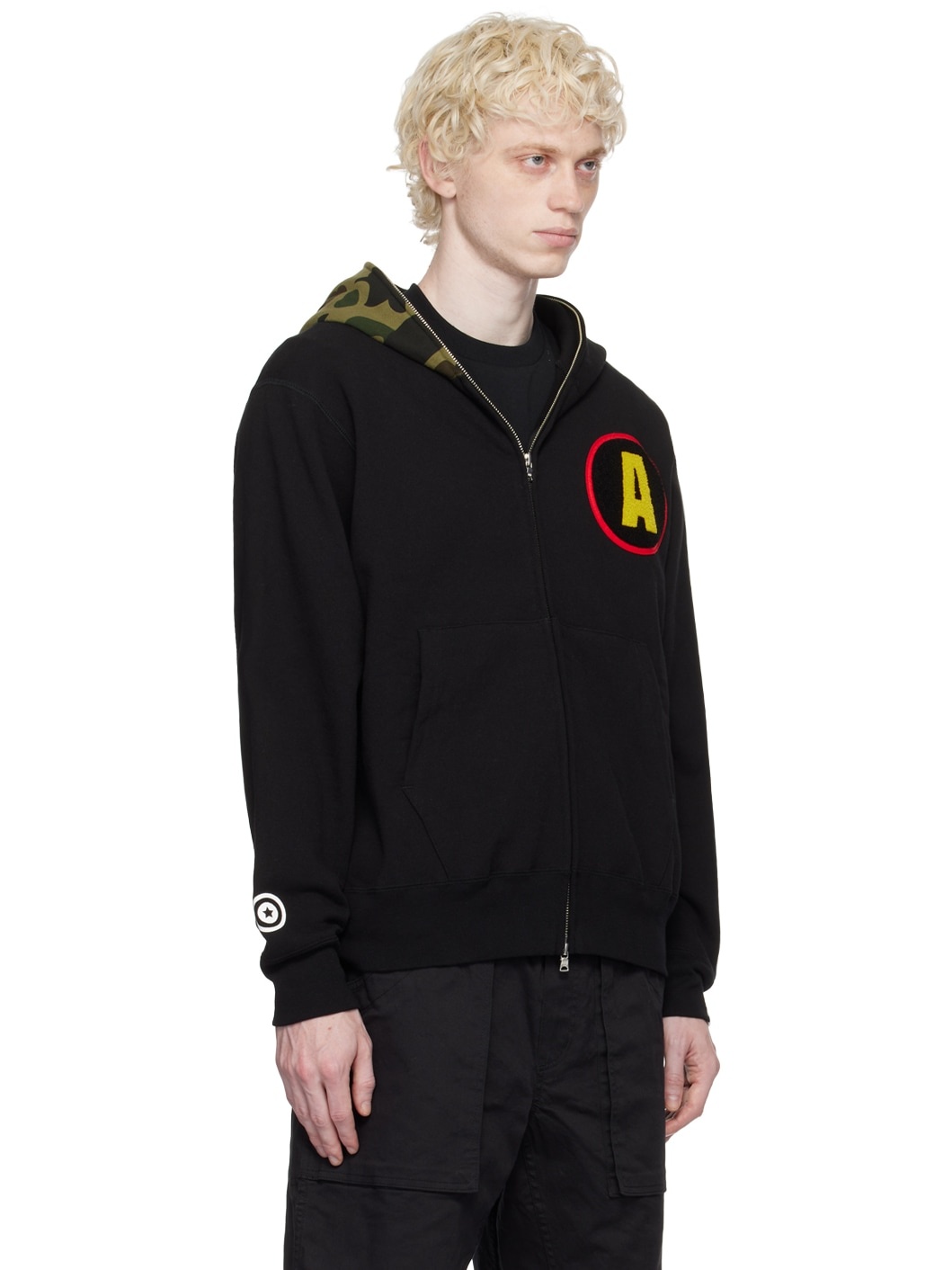 Black Shadow Bape Hoodie - 2