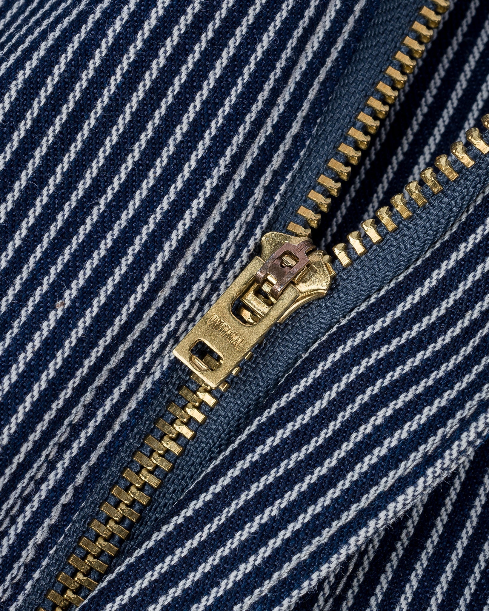 IH-739-IND 10.5oz Narrow Stripe Hickory Cargo Pants Indigo - 8