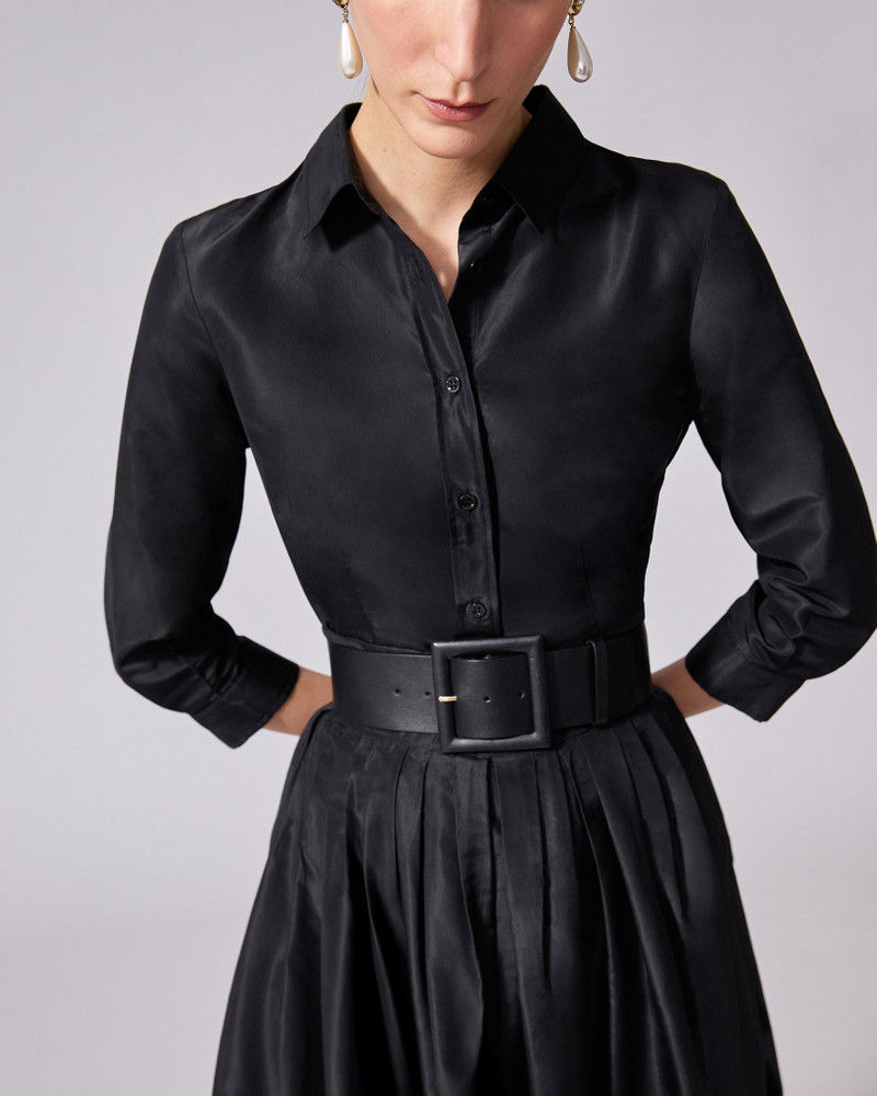 CAROLINA HERRERA Silk Taffeta Shirt outlook
