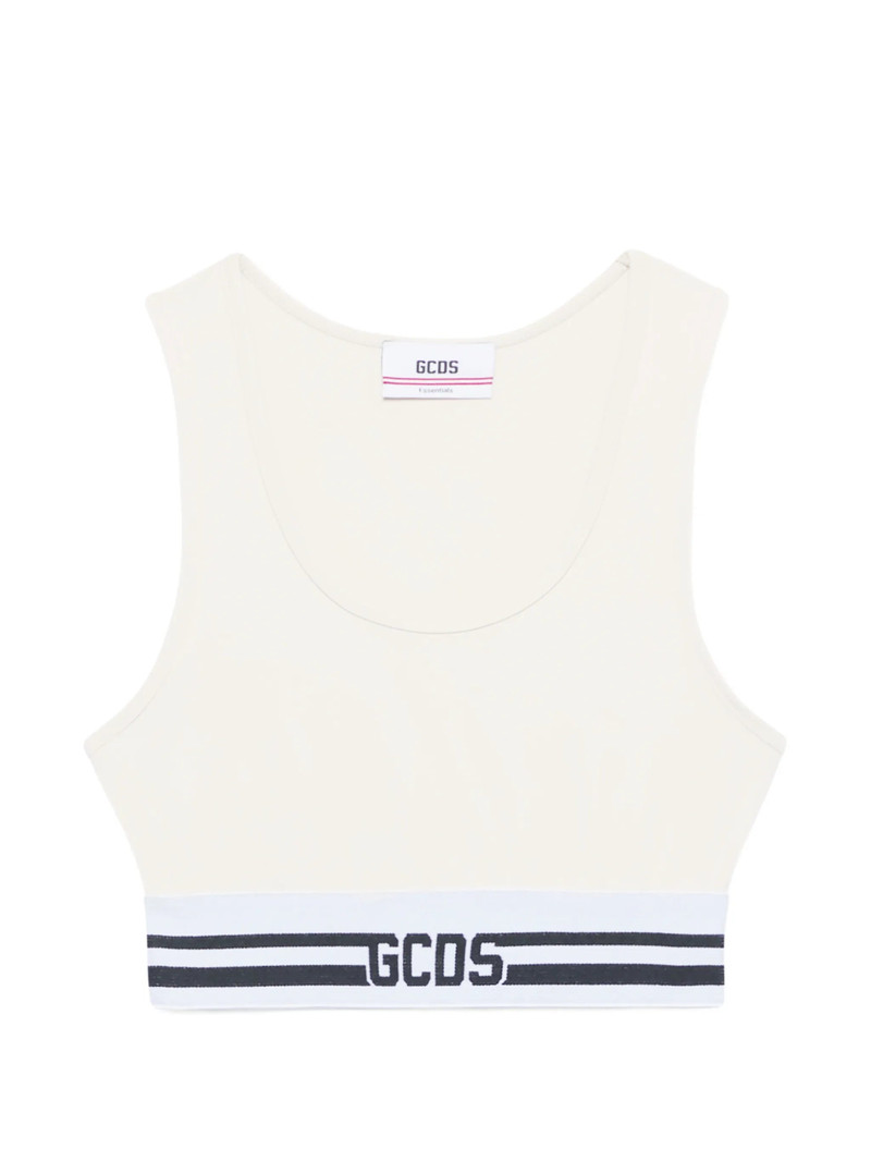 Gcds Logo-detail Crop Top 1