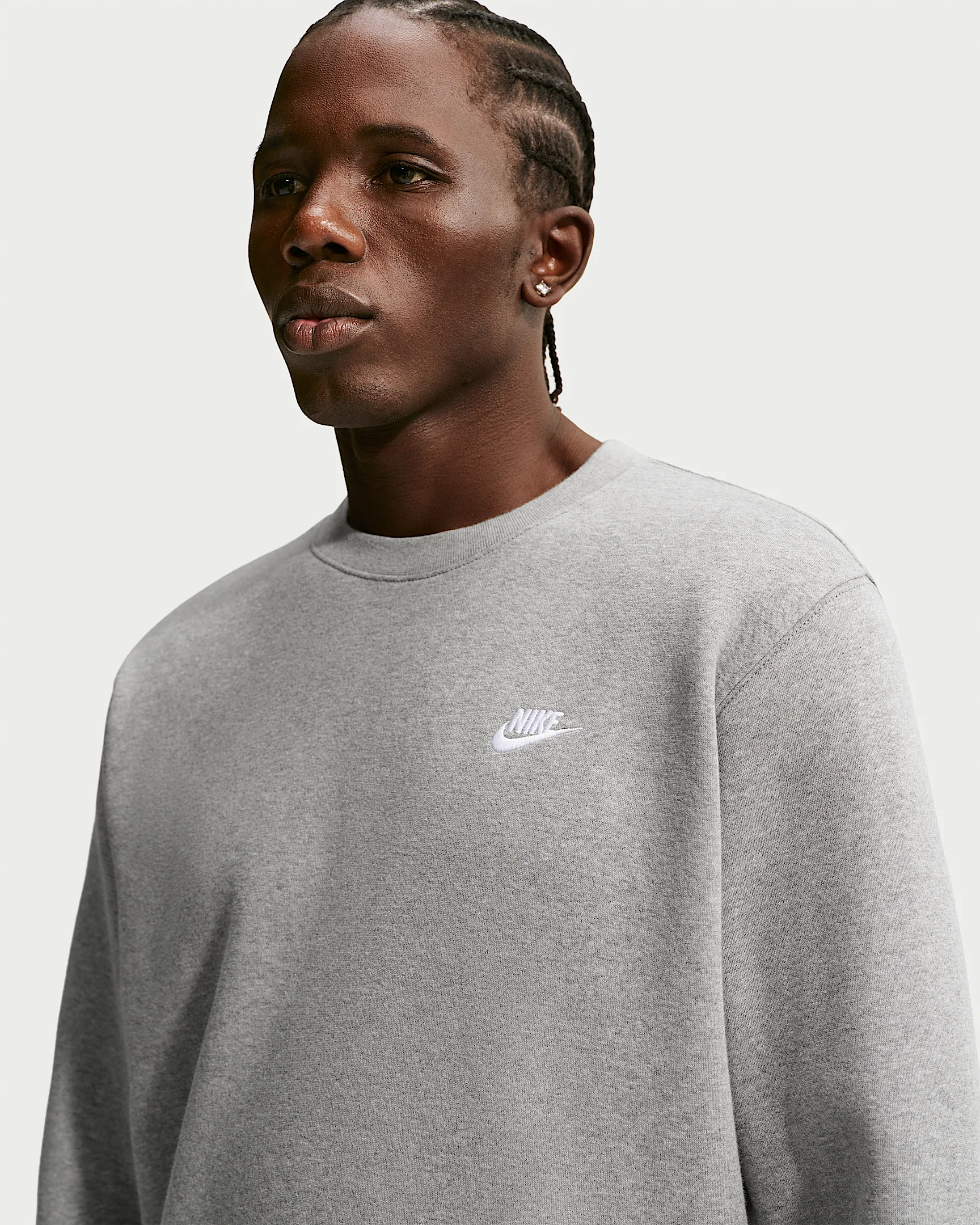 Nike Club Men's Fleece Crew - 1