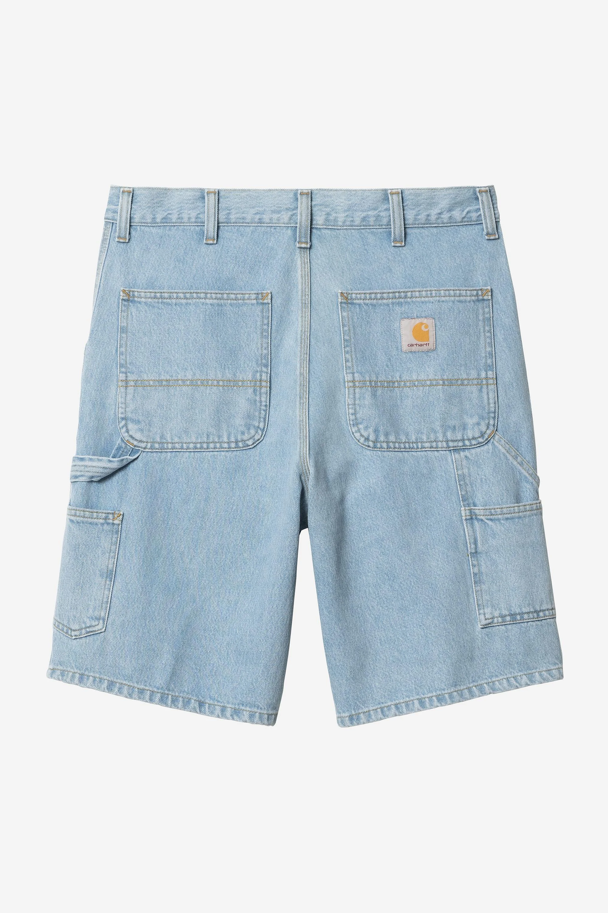 Single Knee Short - Denim - 1