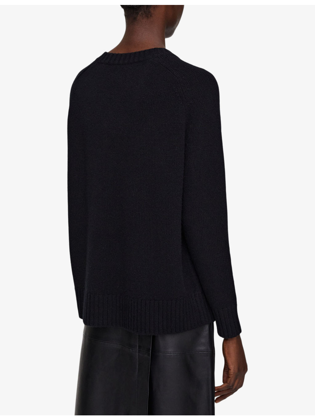 V-neck dropped-shoulder cashmere jumper - 4