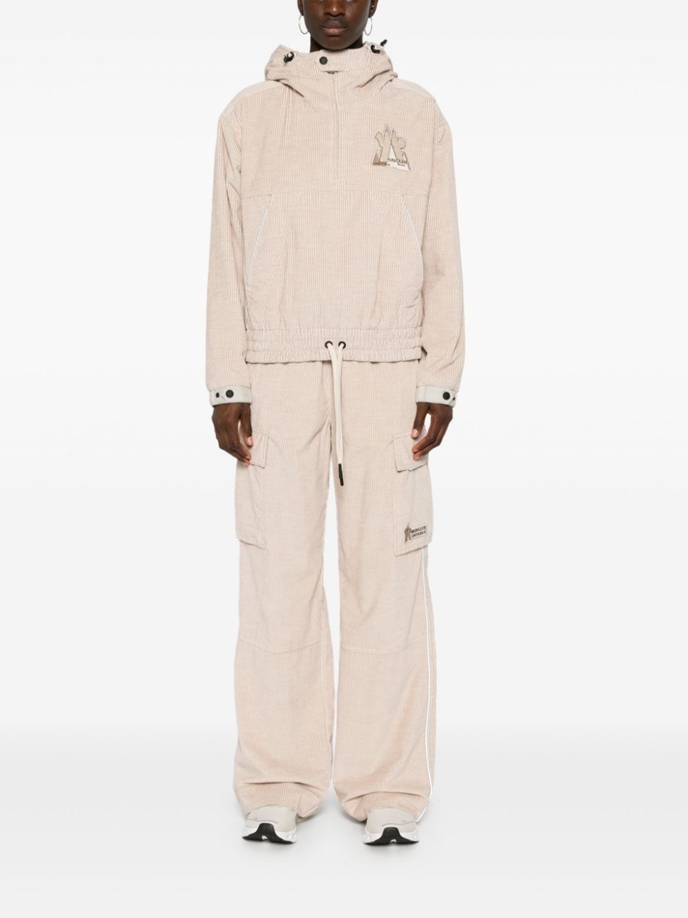 logo-patch trousers - 2
