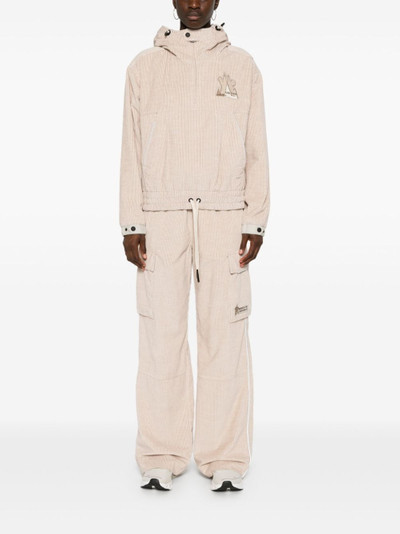 Moncler Grenoble logo-patch trousers outlook