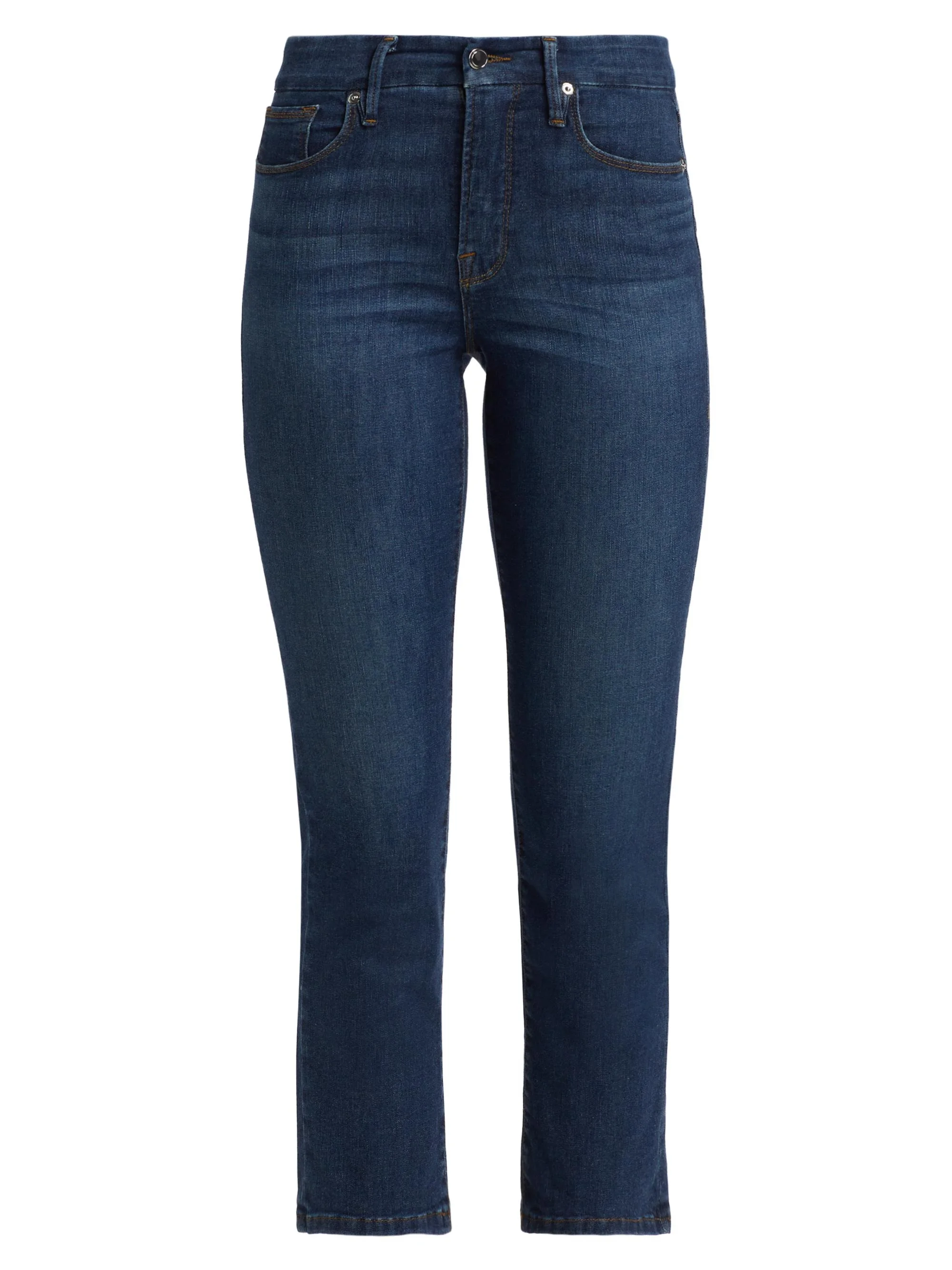 Women's Good Legs Flared Crop Jeans - Blue - 1