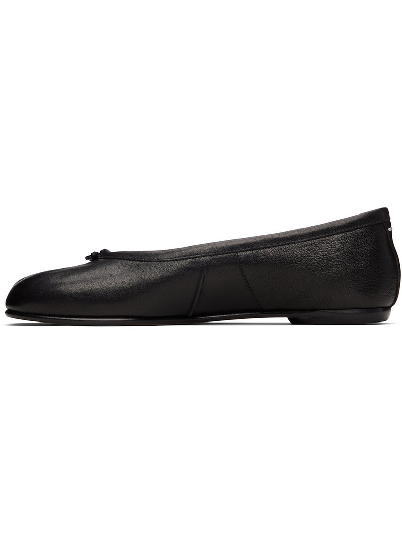 Maison Margiela Black Tabi Ballerina Flats outlook