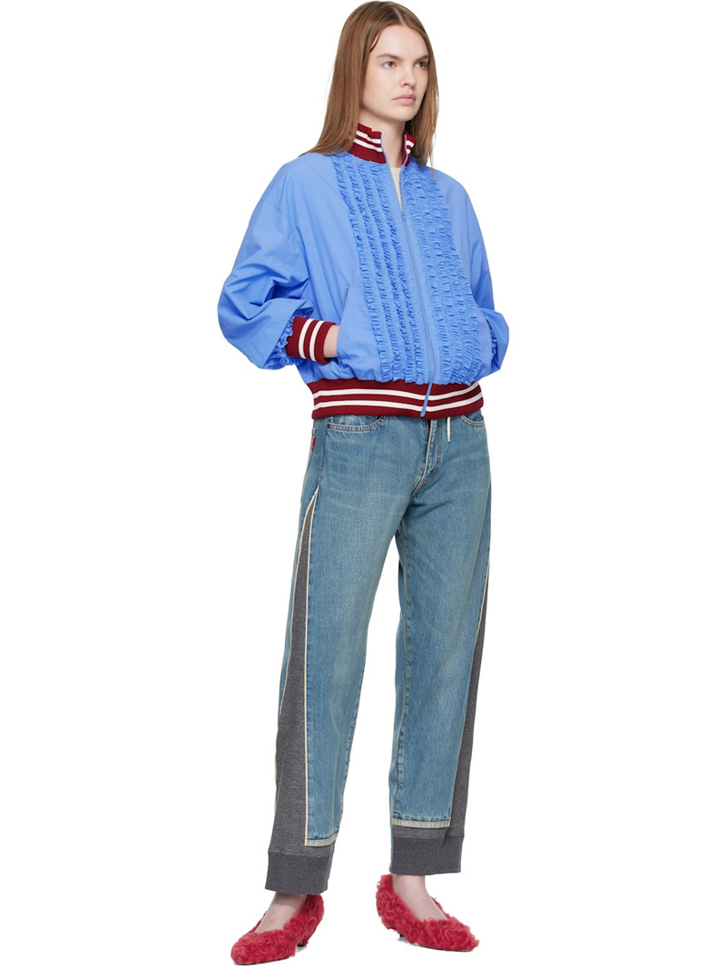 UNDERCOVER Blue UP2E1206 Bomber Jacket outlook