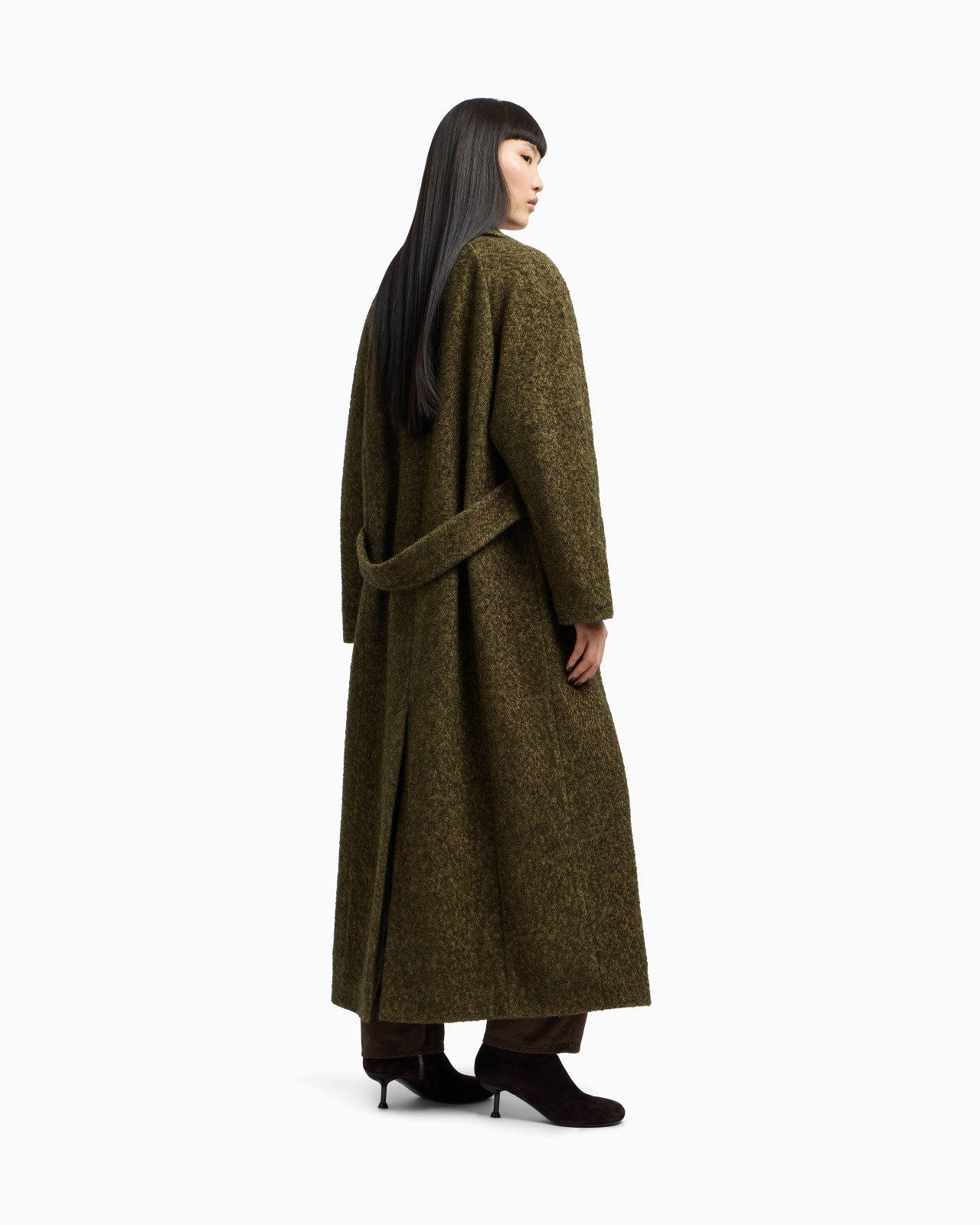 NEW YORK CAPSULE COLLECTION BOUCLÉ WOOL-BLEND COAT - 3