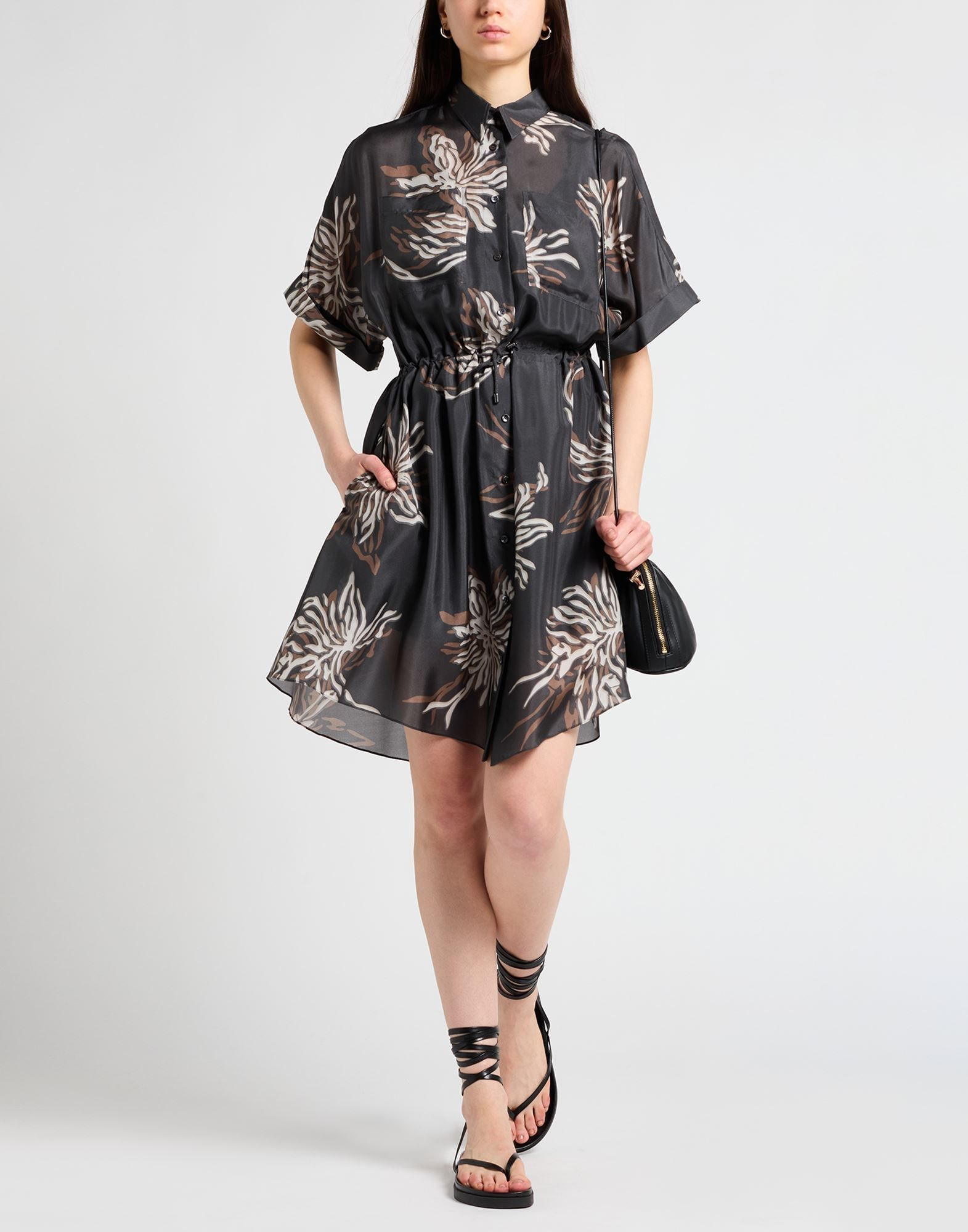 Charcoal Women's Short Dress - 3