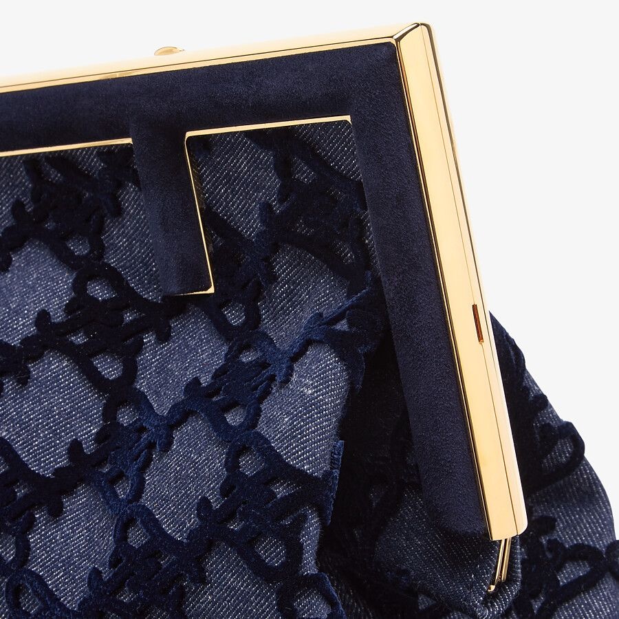 Blue denim bag - 6