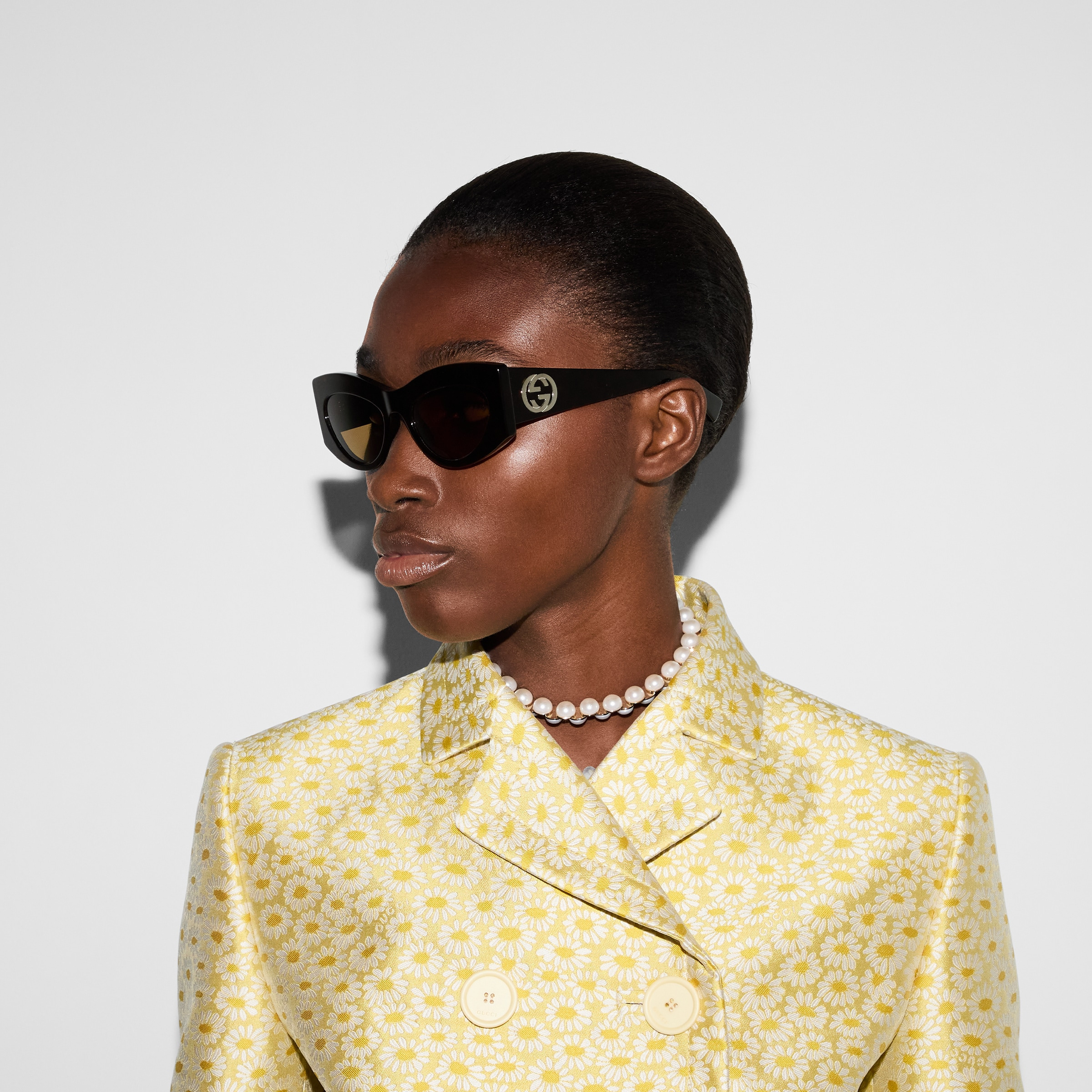 Cat-eye frame sunglasses - 3