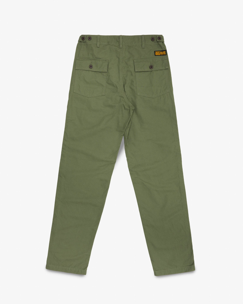 IH-747-GRN 8OZ RIPSTOP BAKER PANTS - ARMY GREEN 6