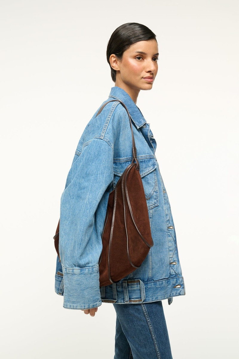 STAUD WELLS HOBO MAHOGANY 6