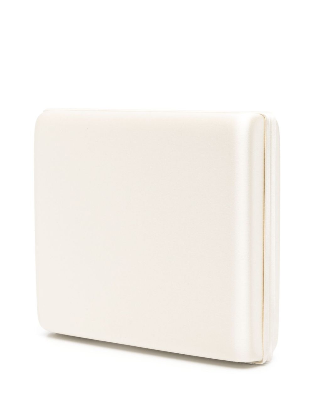 satin box clutch - 2