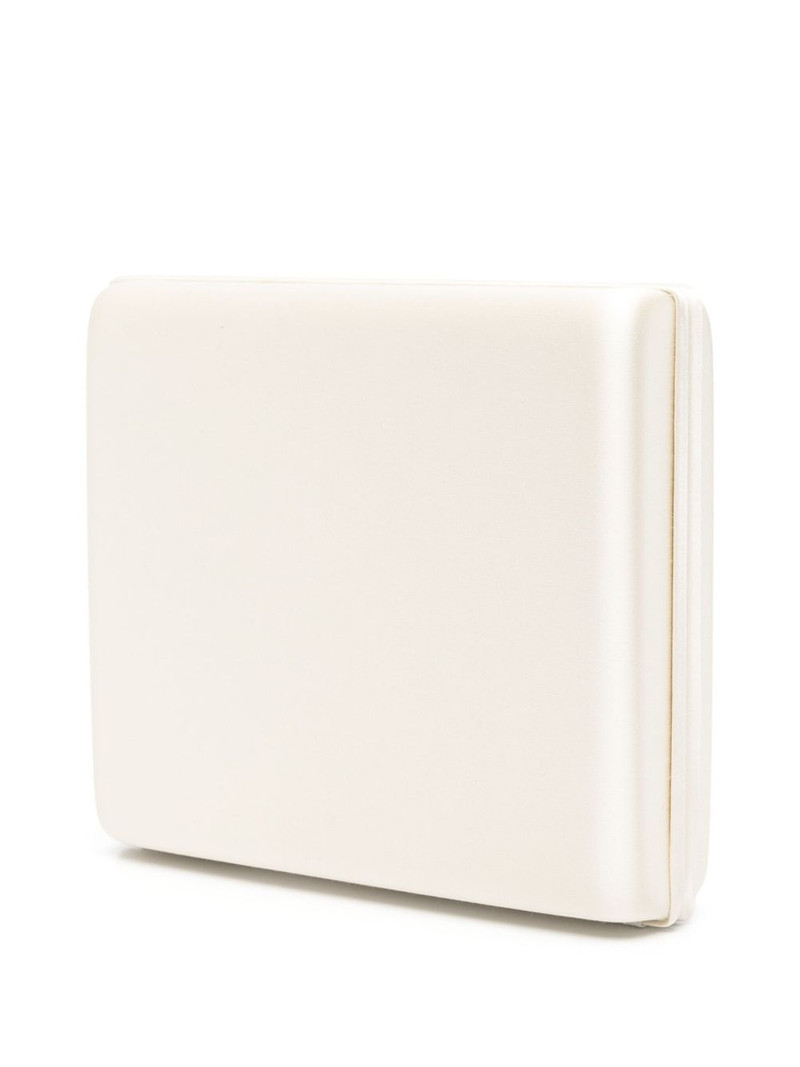 Totême satin box clutch outlook