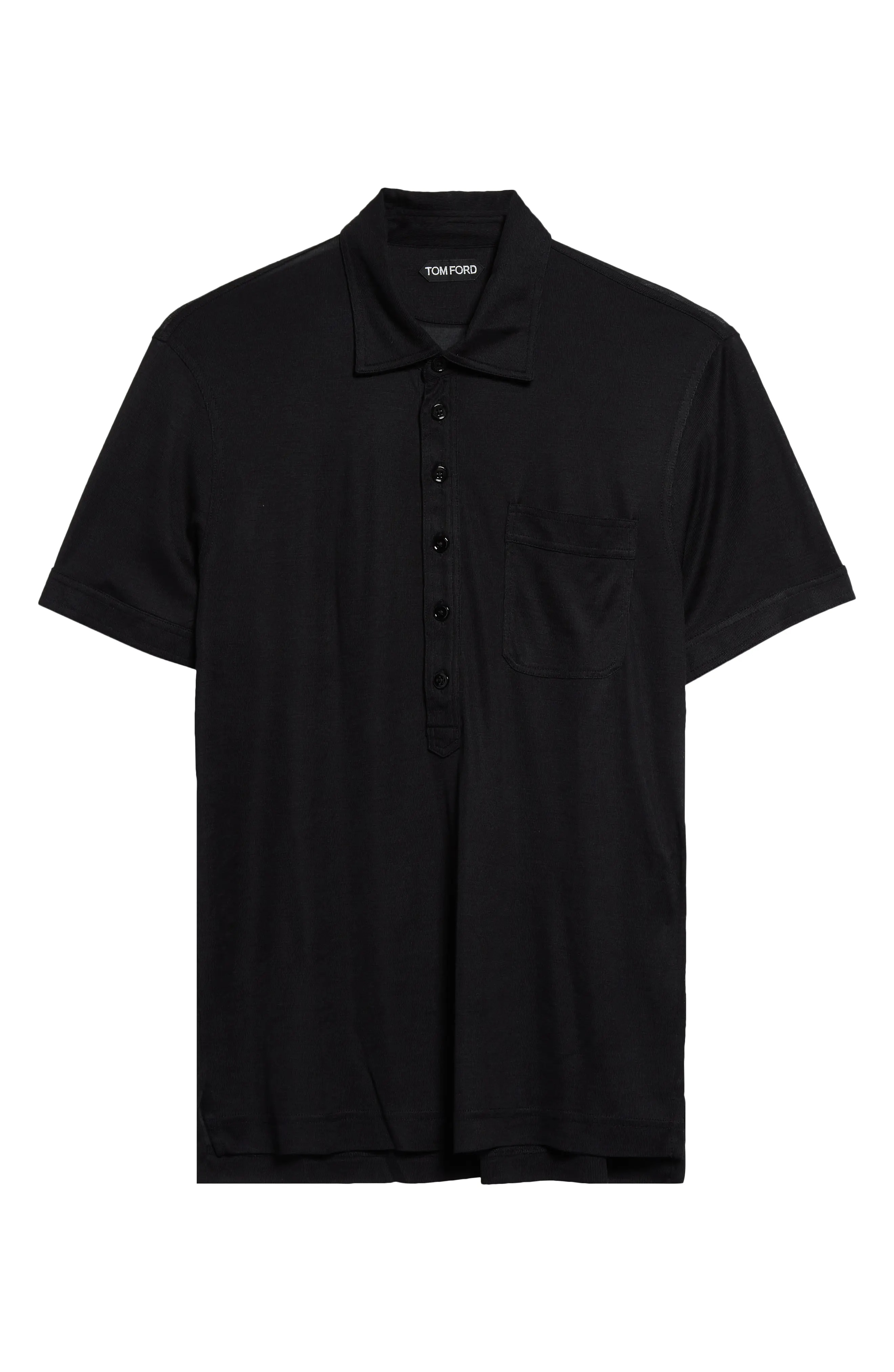 Silk Jersey Polo - 5