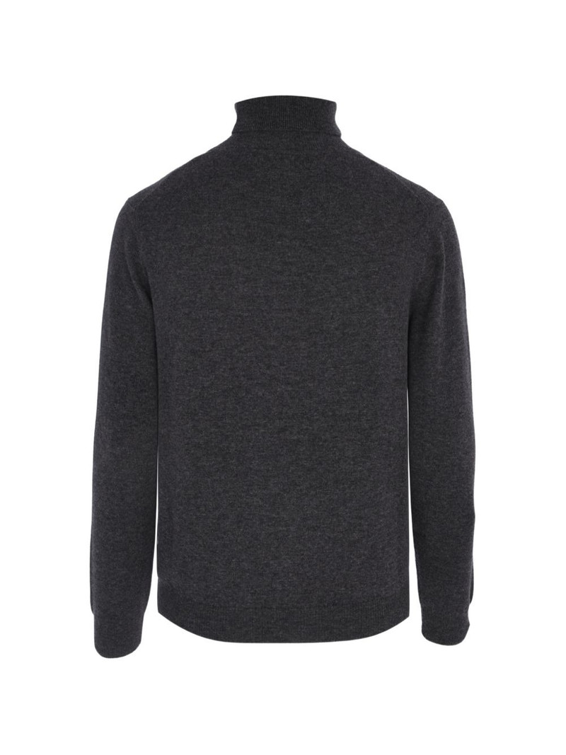 CORNELIANI roll neck knit shirt outlook