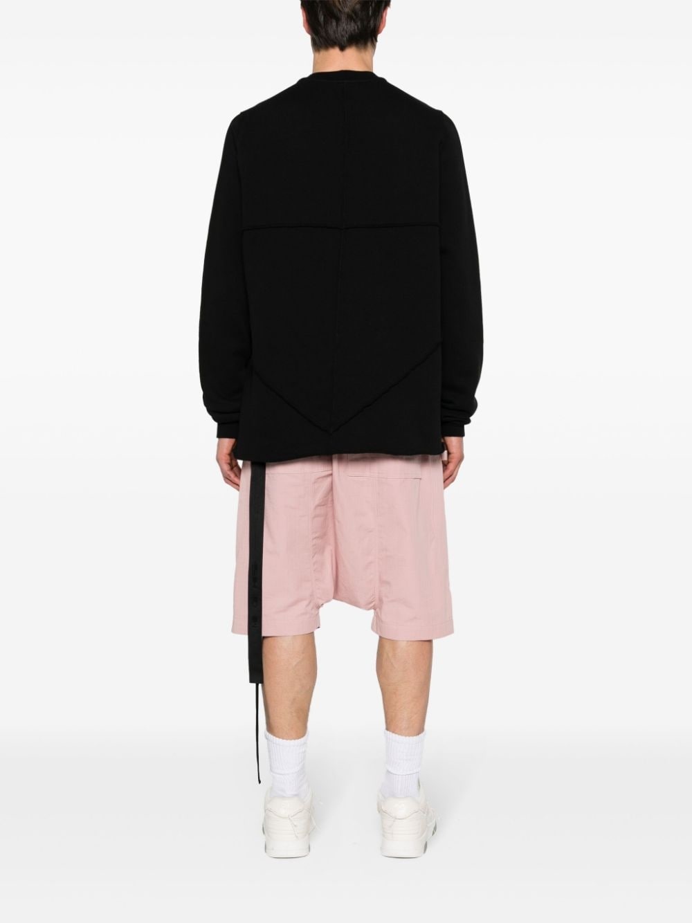 star-embroidery cotton sweatshirt - 4