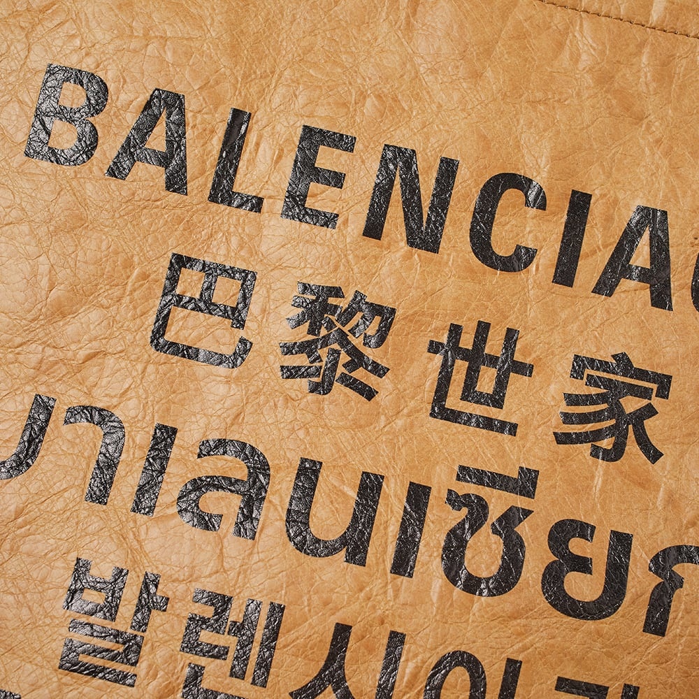 Balenciaga Languages Logo Tote Bag - 2