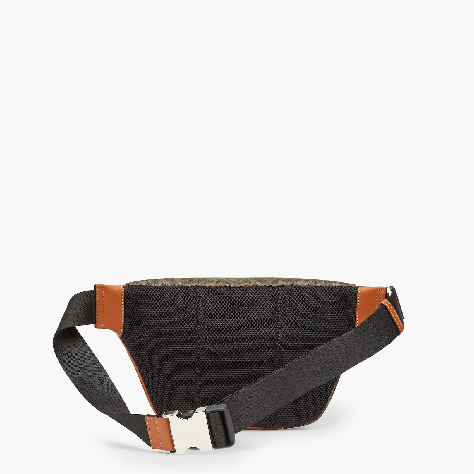 Brown fabric belt bag - 3