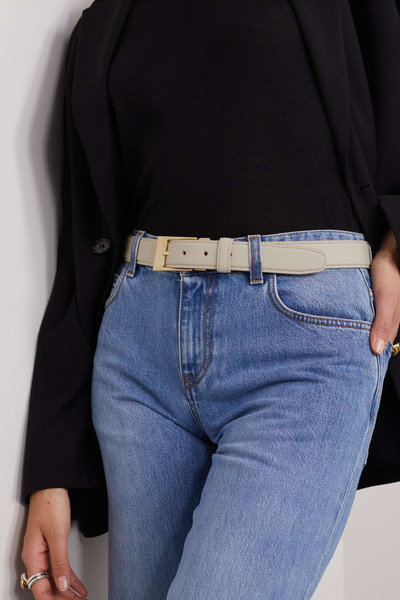 The Row Leather belt outlook