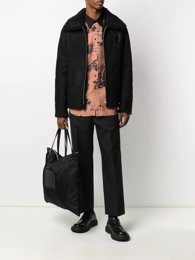 Jil Sander Western landscape-print shirt outlook