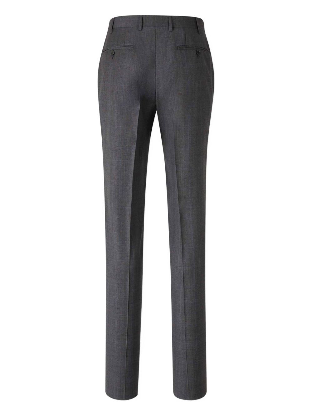 checked wool suit - 3