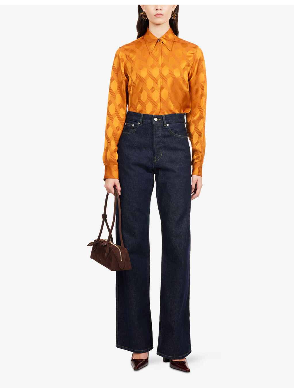 Peyton Straight-Leg Denim Jeans - 2