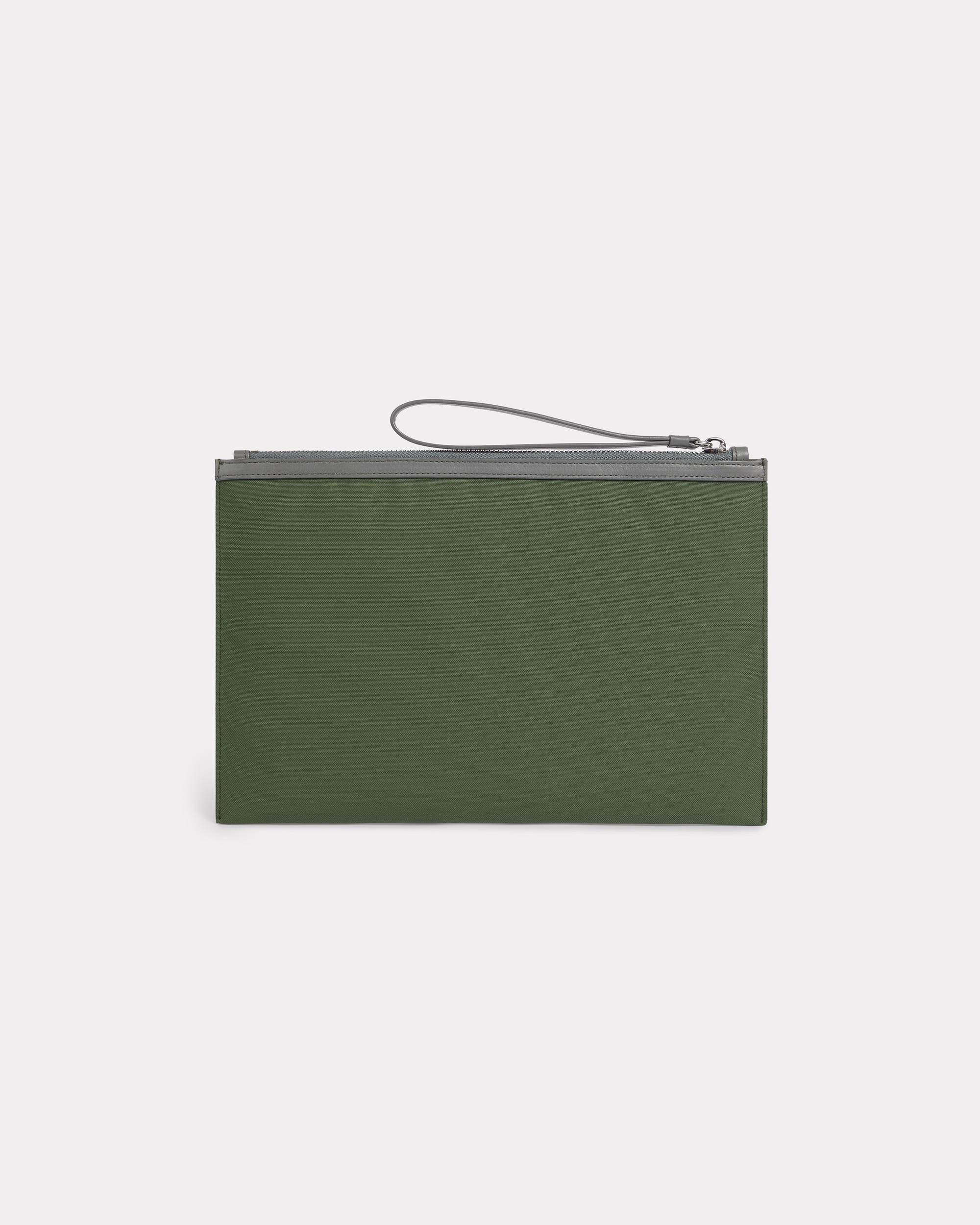 Large 'KENZOGRAPHY' nylon clutch - 3