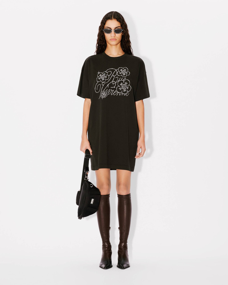 'KENZO Constellation' embroidered T-shirt dress 3