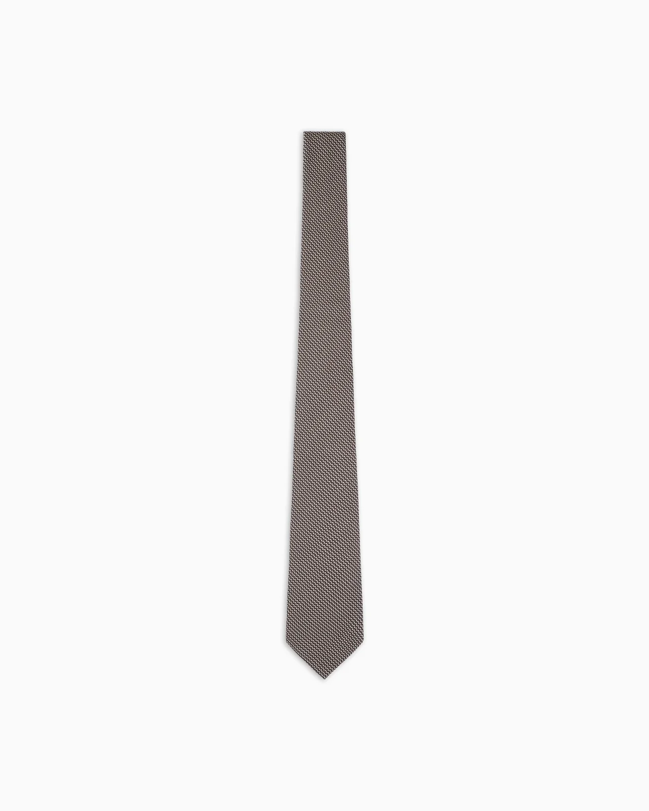 JACQUARD SILK TIE - 1