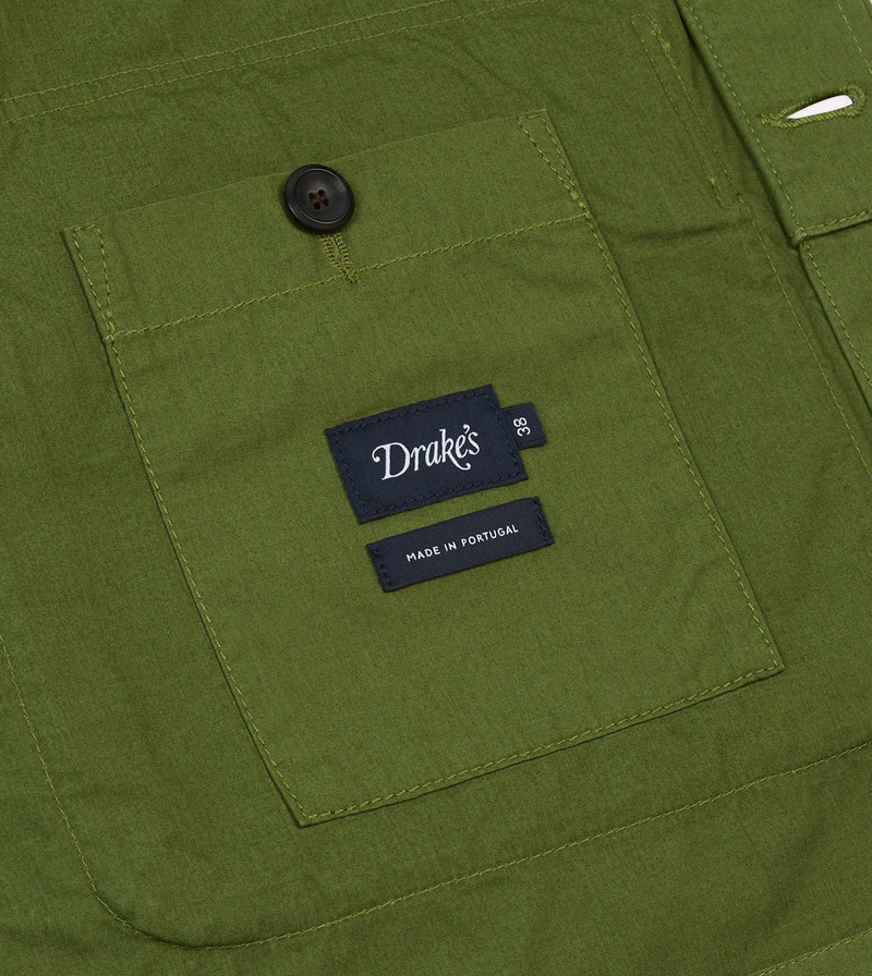Olive Cotton Jungle Jacket 10