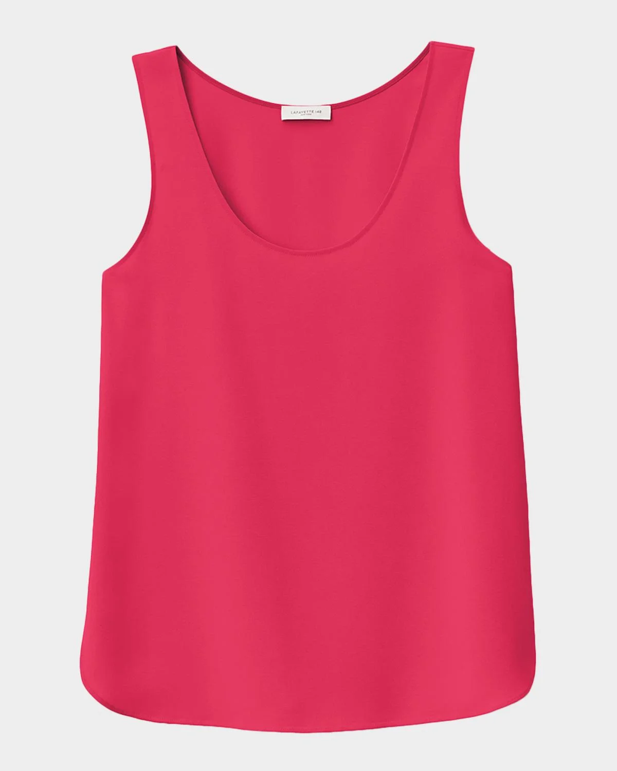 Scoop-Neck Sleeveless Blouse - 1