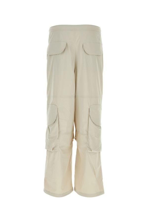 Chalk cotton cargo pant - 2