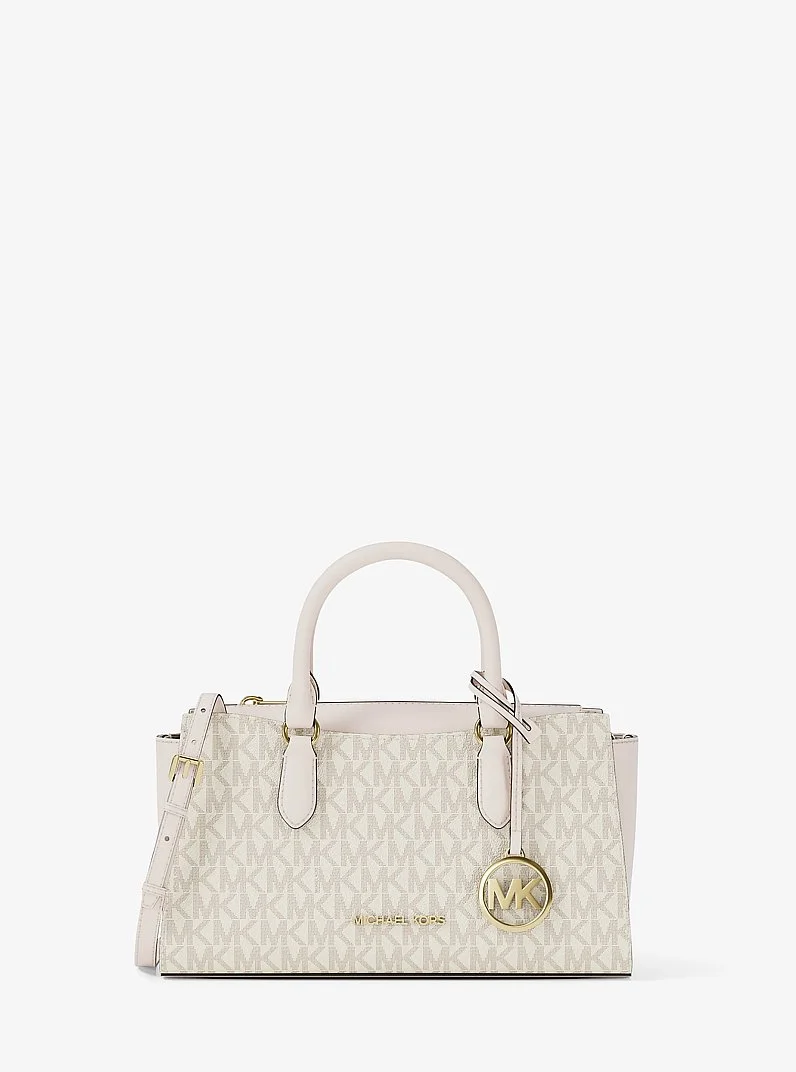 Arden Small Signature Logo Messenger Bag - 1