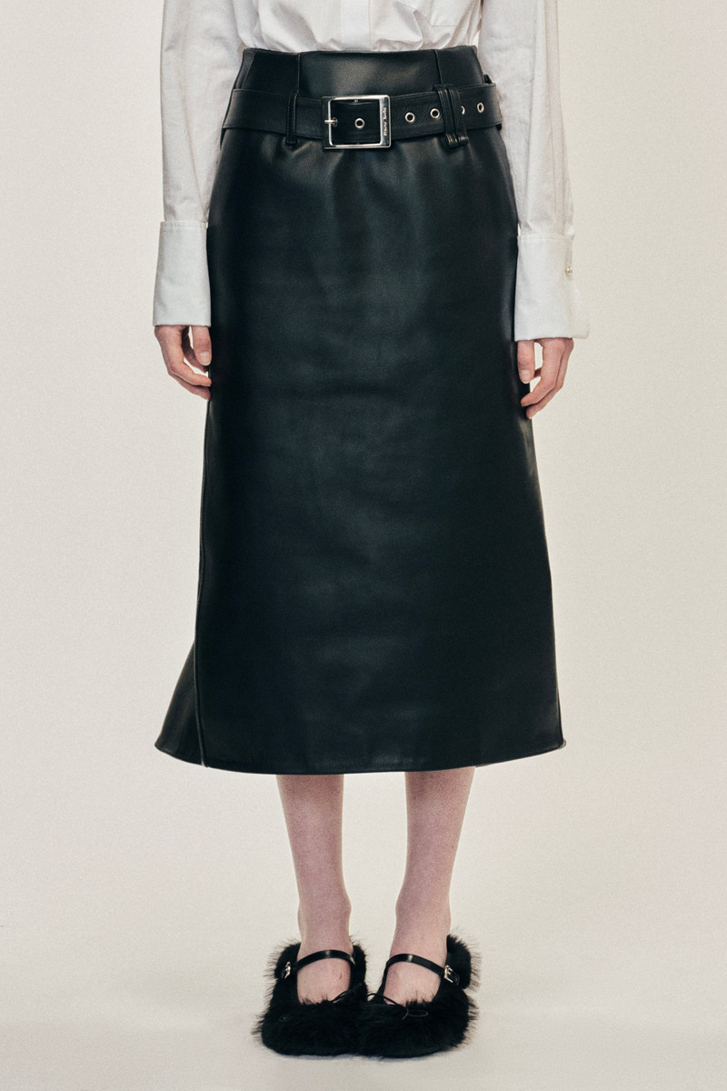 Simone Rocha Multi Belt Loop Kick Back Skirt outlook