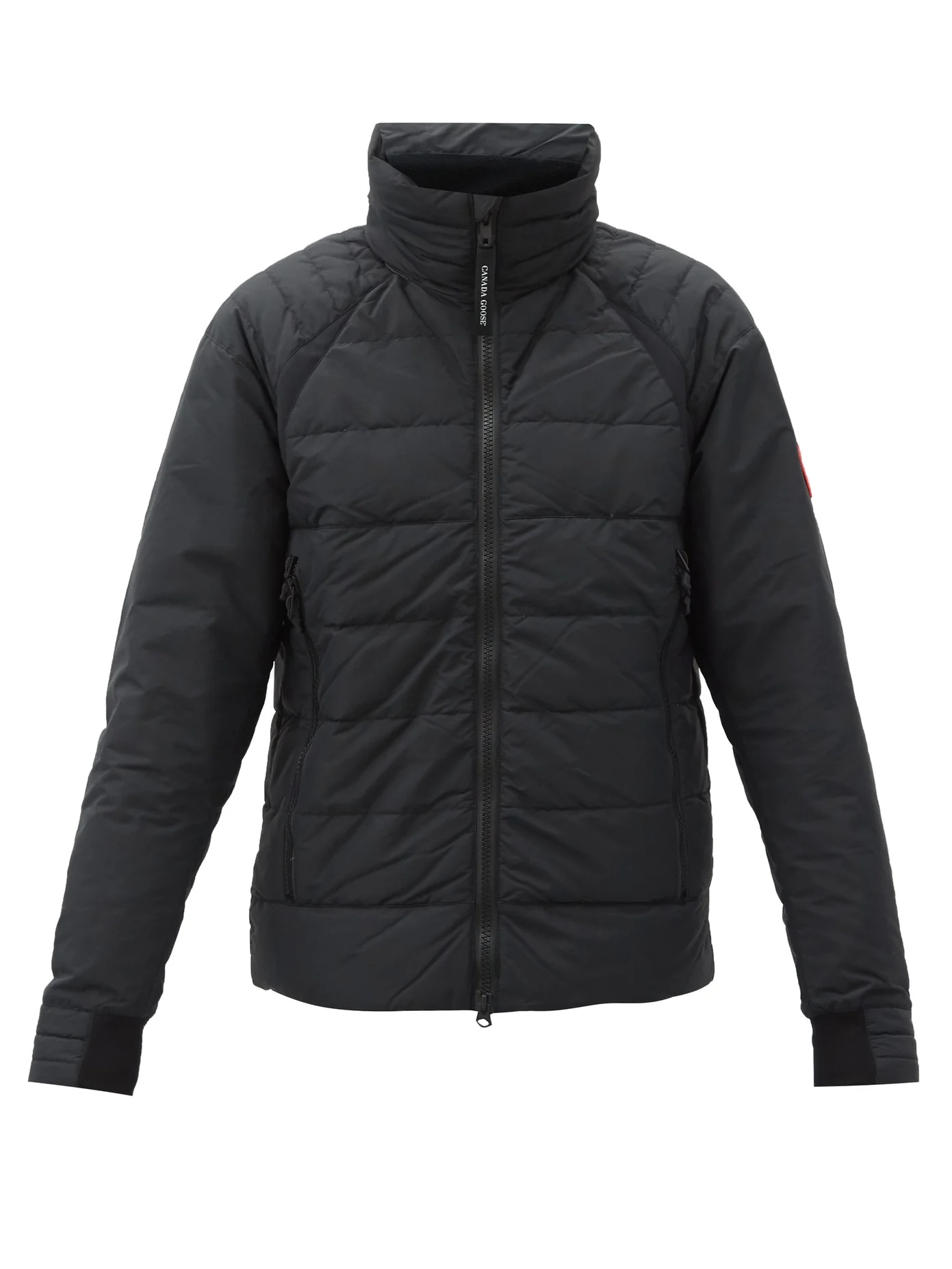 Hybridge Base hooded down jacket - 1