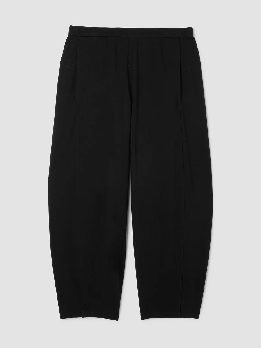 Stretch Jersey Knit Lantern Pant - 1