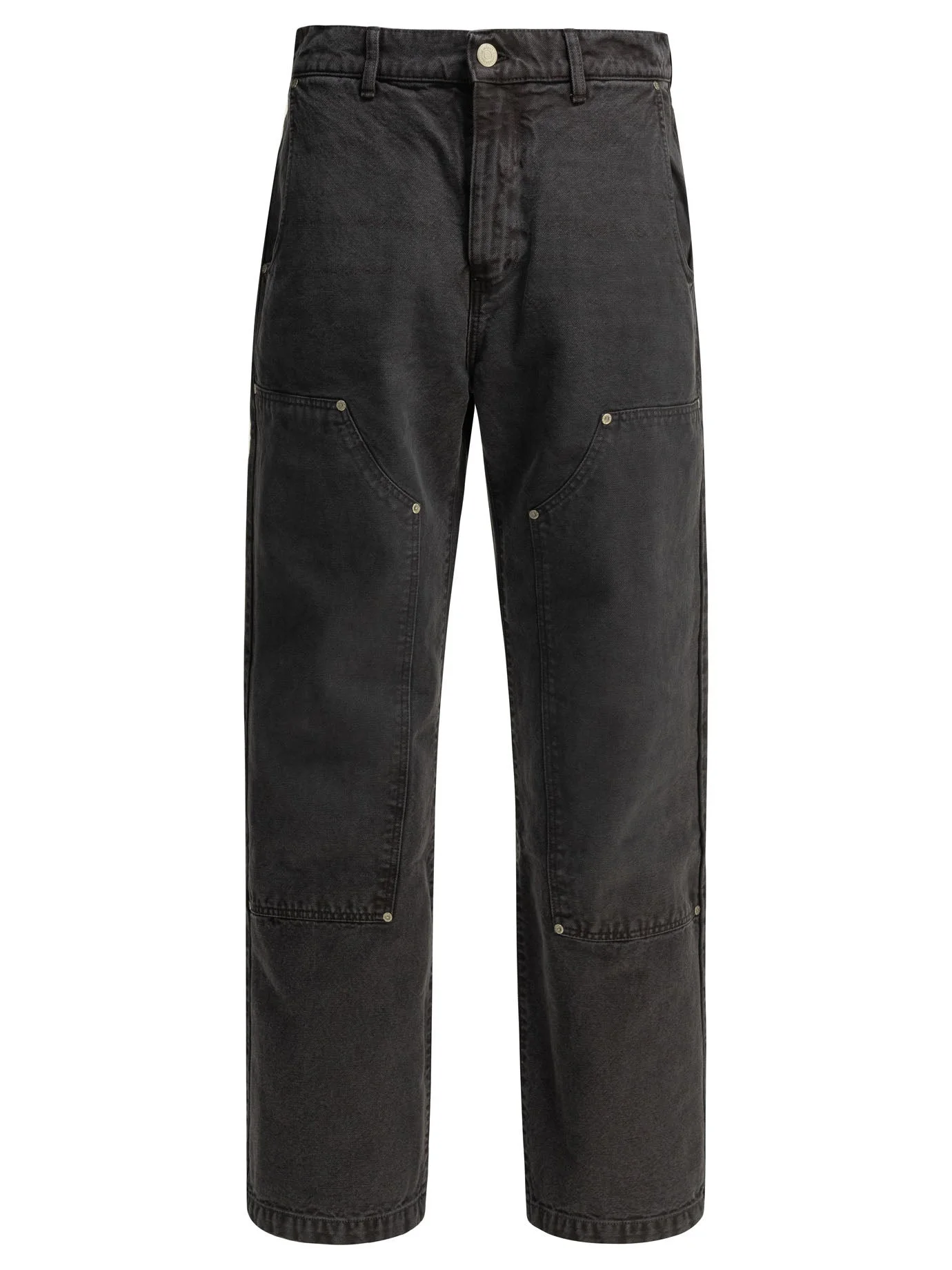 Mfpen Double Knee Straight Leg Jeans - 1